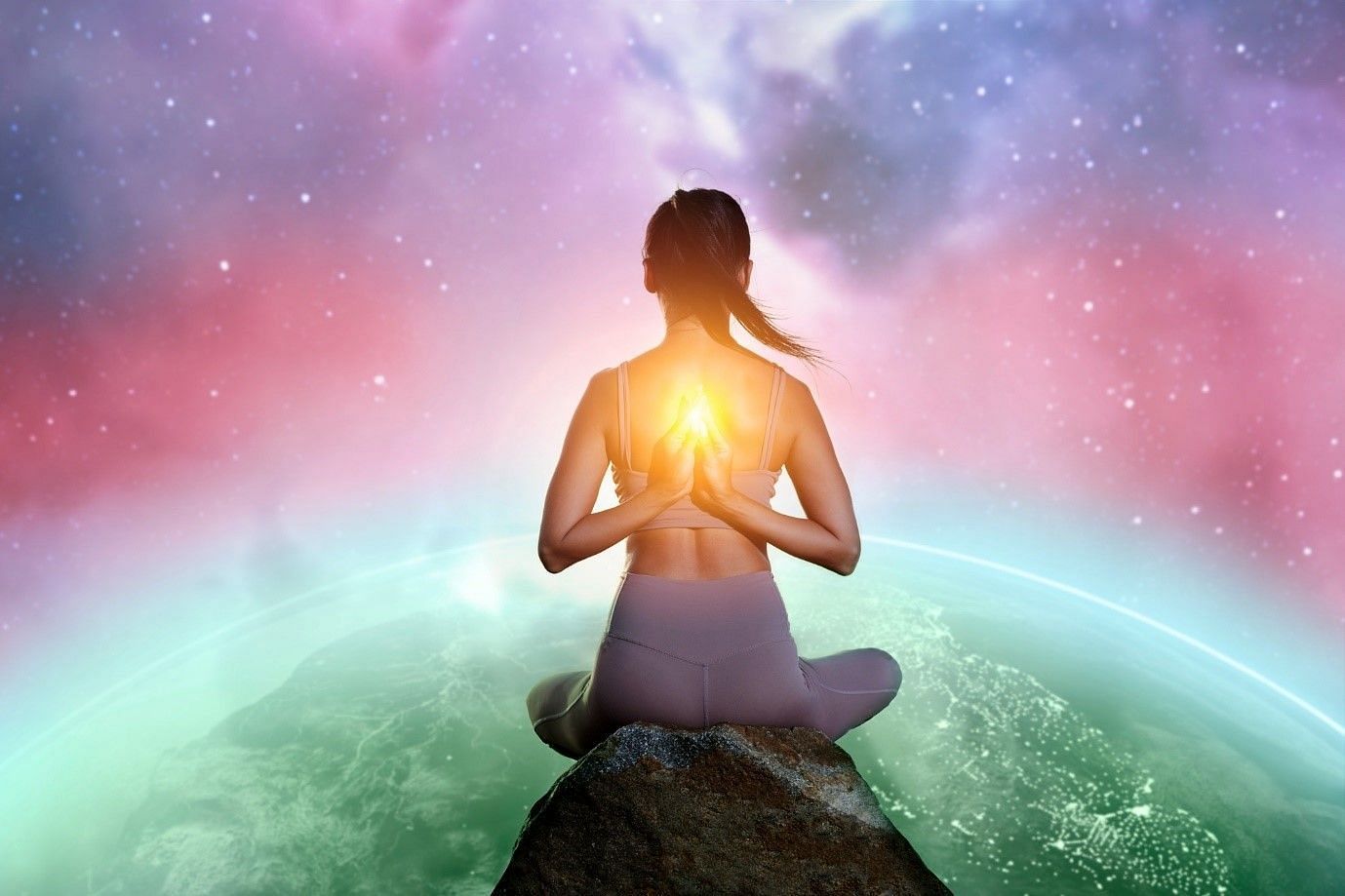 Heart Chakra at chest center (Image by Freepik on Freepik)